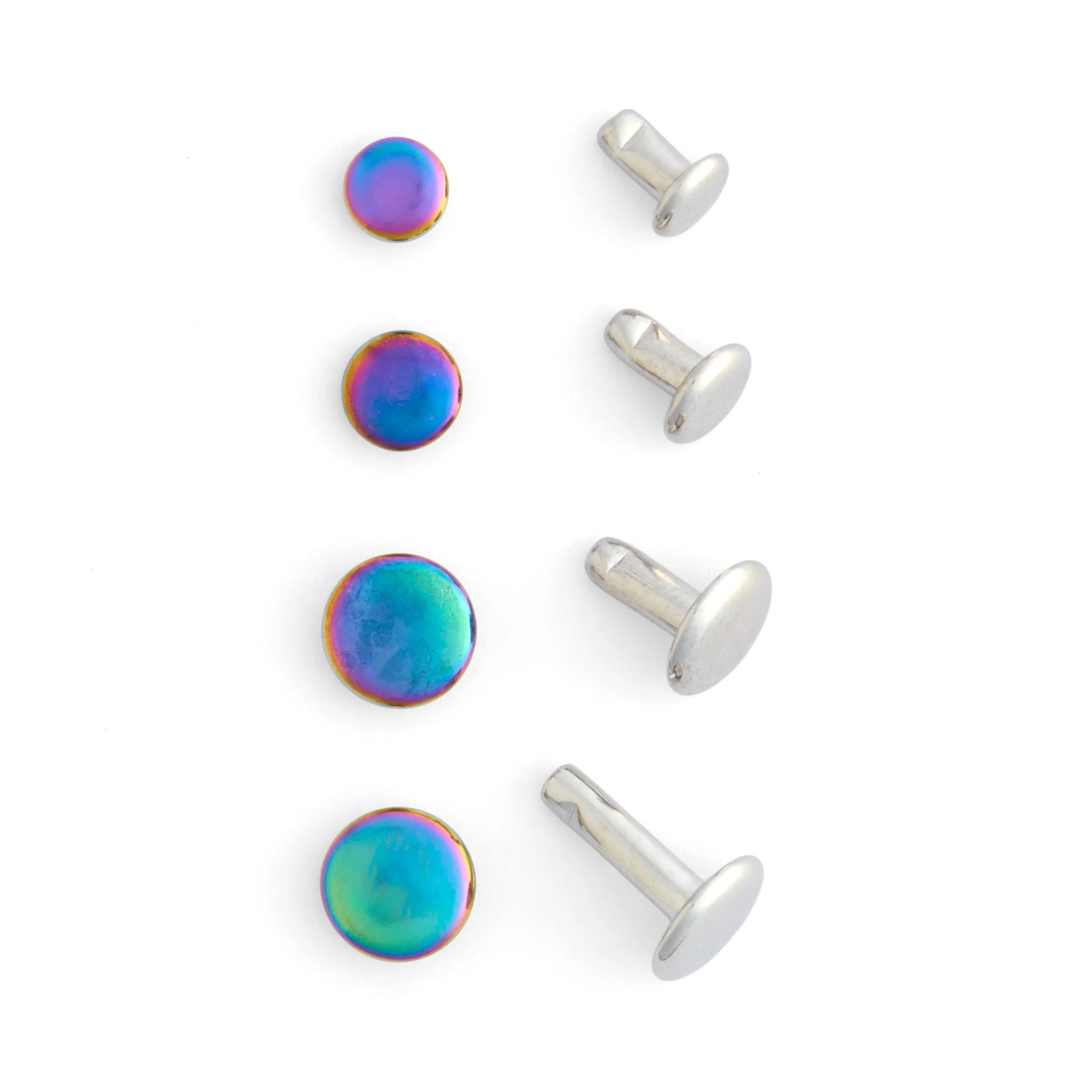 Double Cap Rivets 100 Pack - Image 2