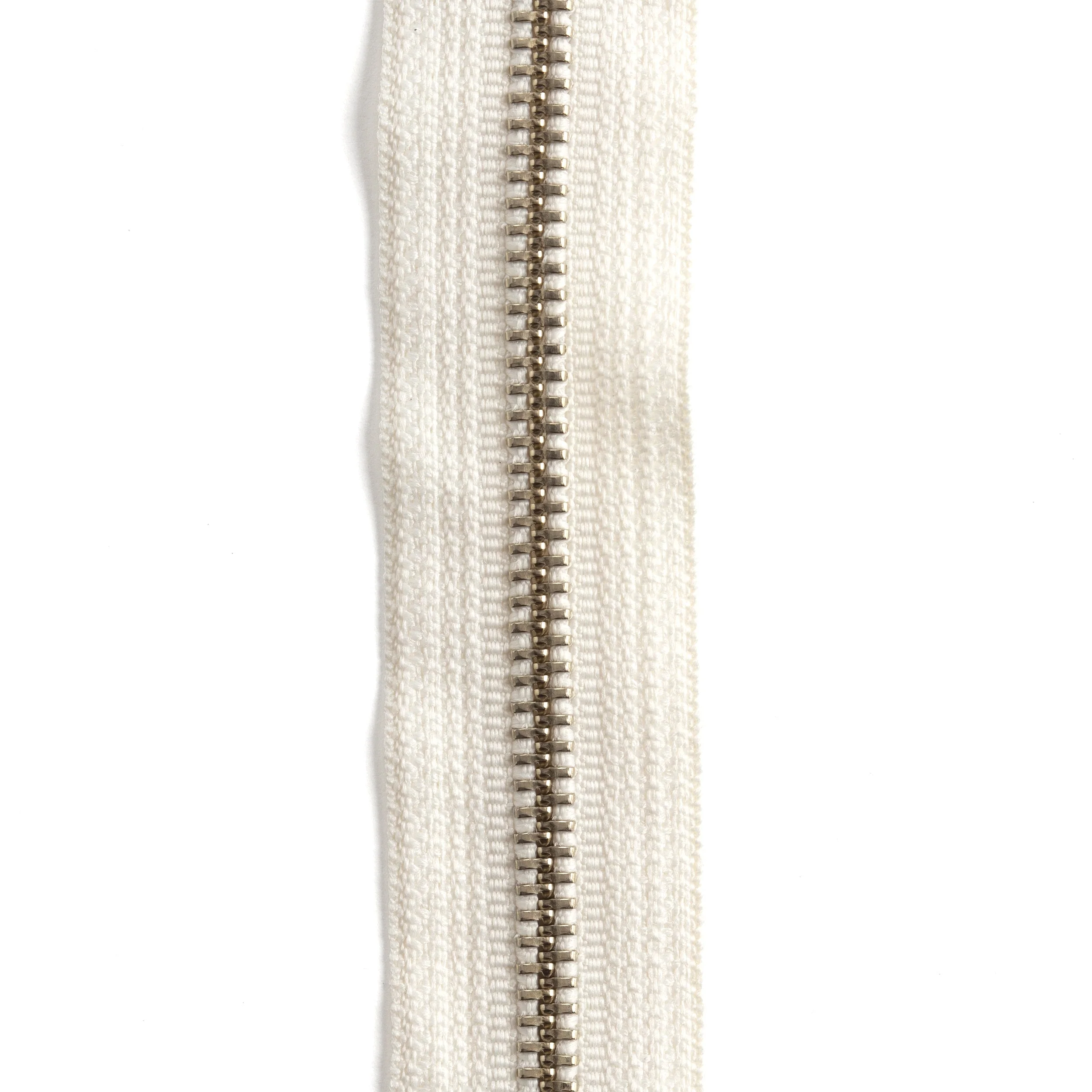 YKK #5 Nickel Plate Zipper Tape 6 ft. (1.8 m) - Image 8