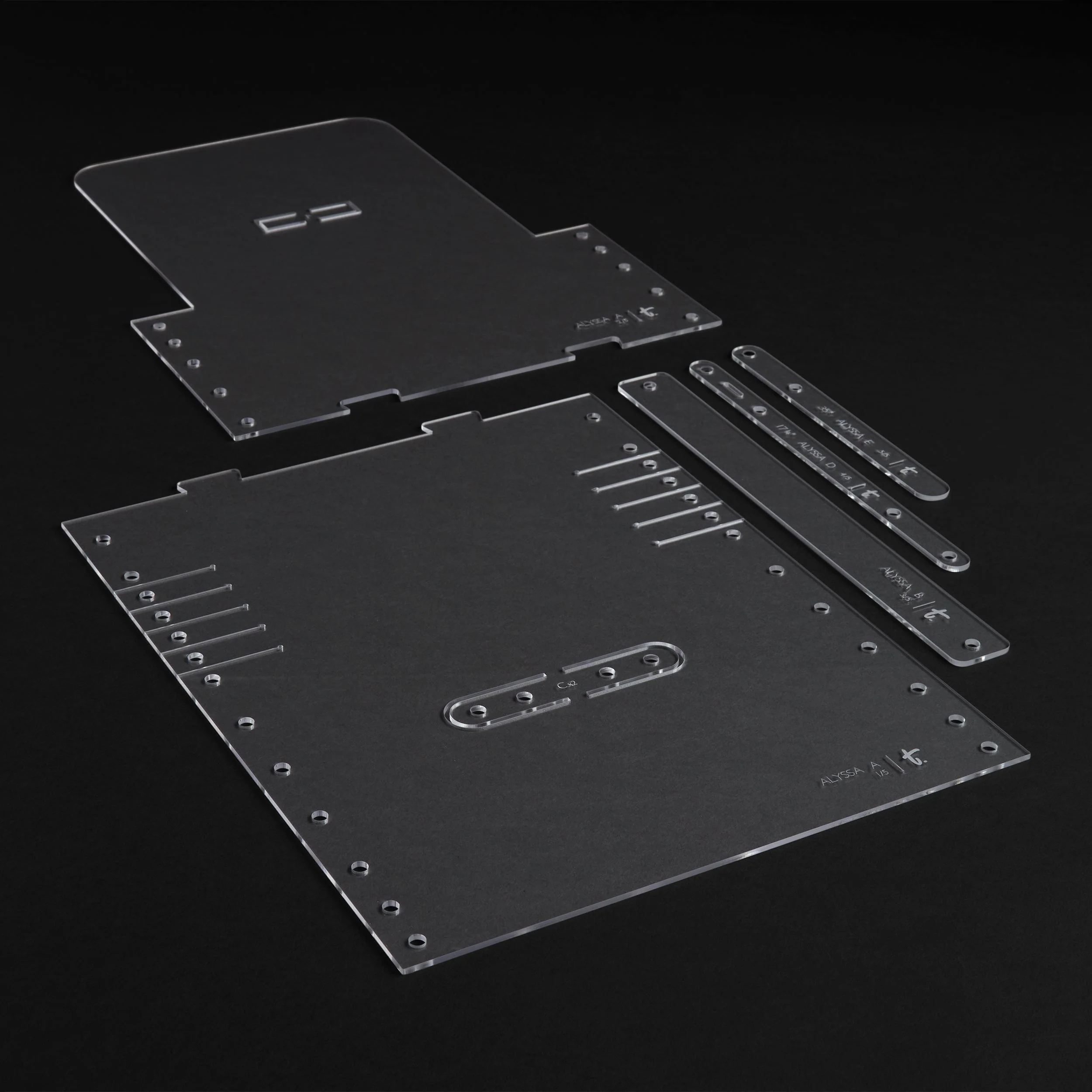 Alyssa Crossbody Bag Acrylic Template - Image 3