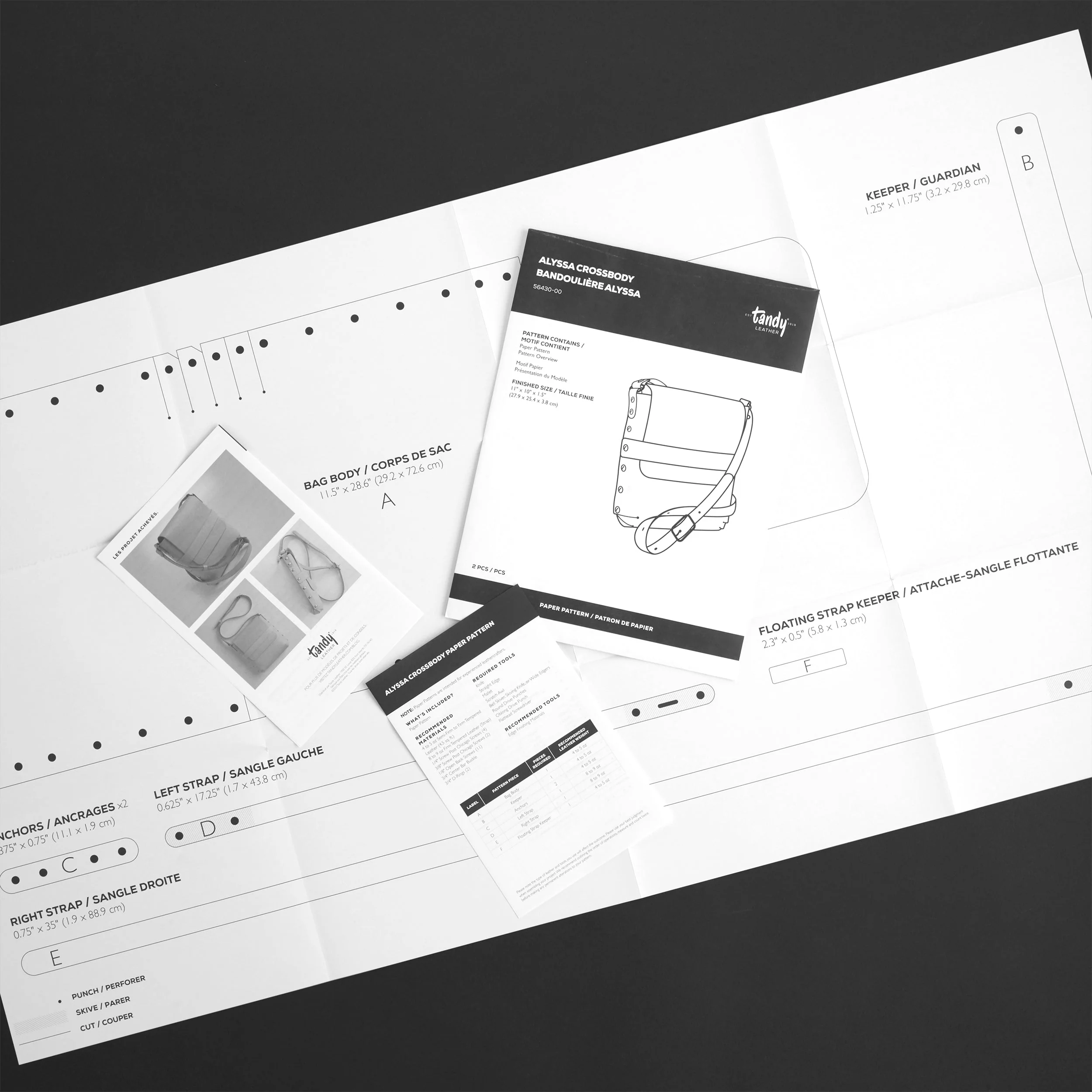Alyssa Crossbody Paper Pattern - Image 3