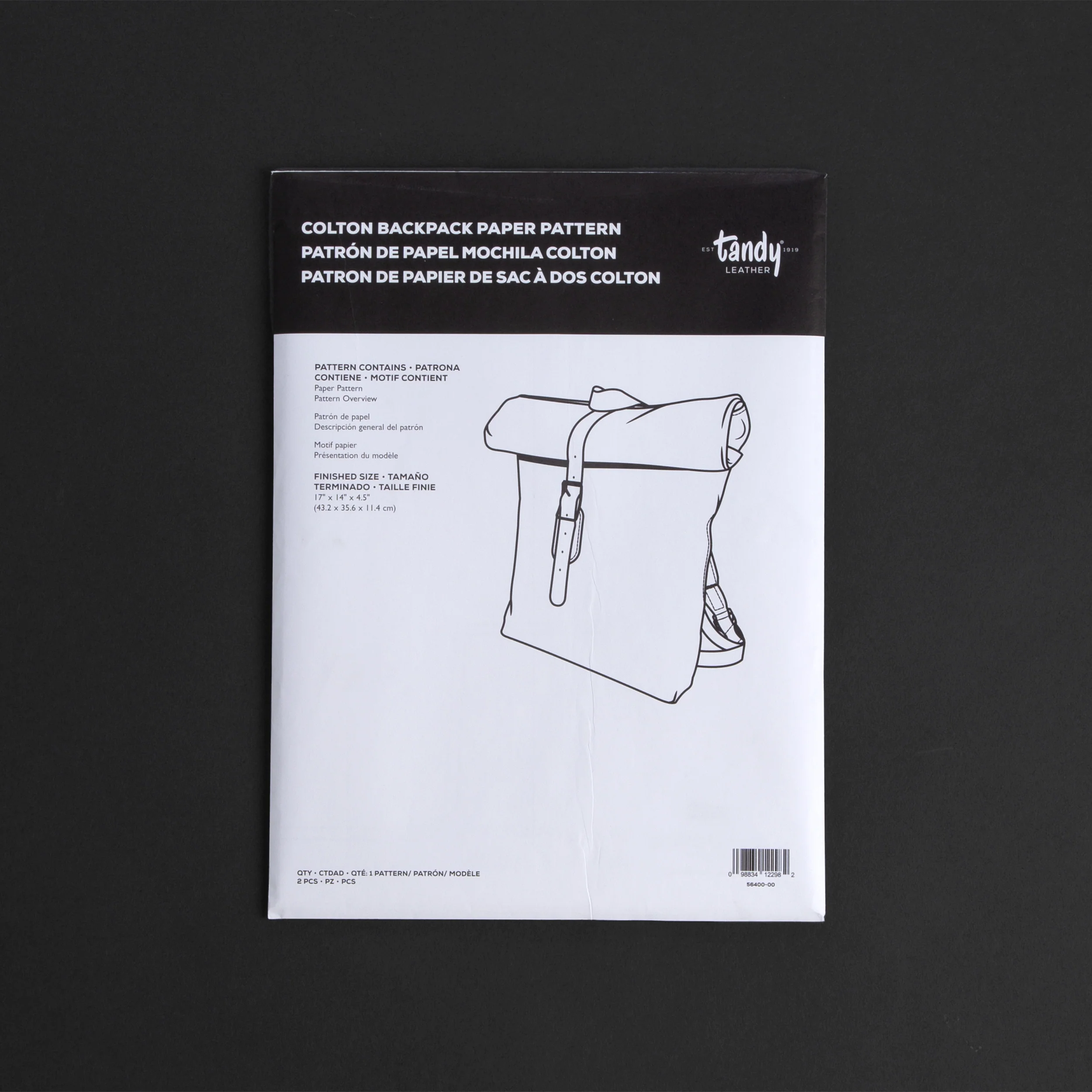 Colton Backpack Paper Pattern - Image 3