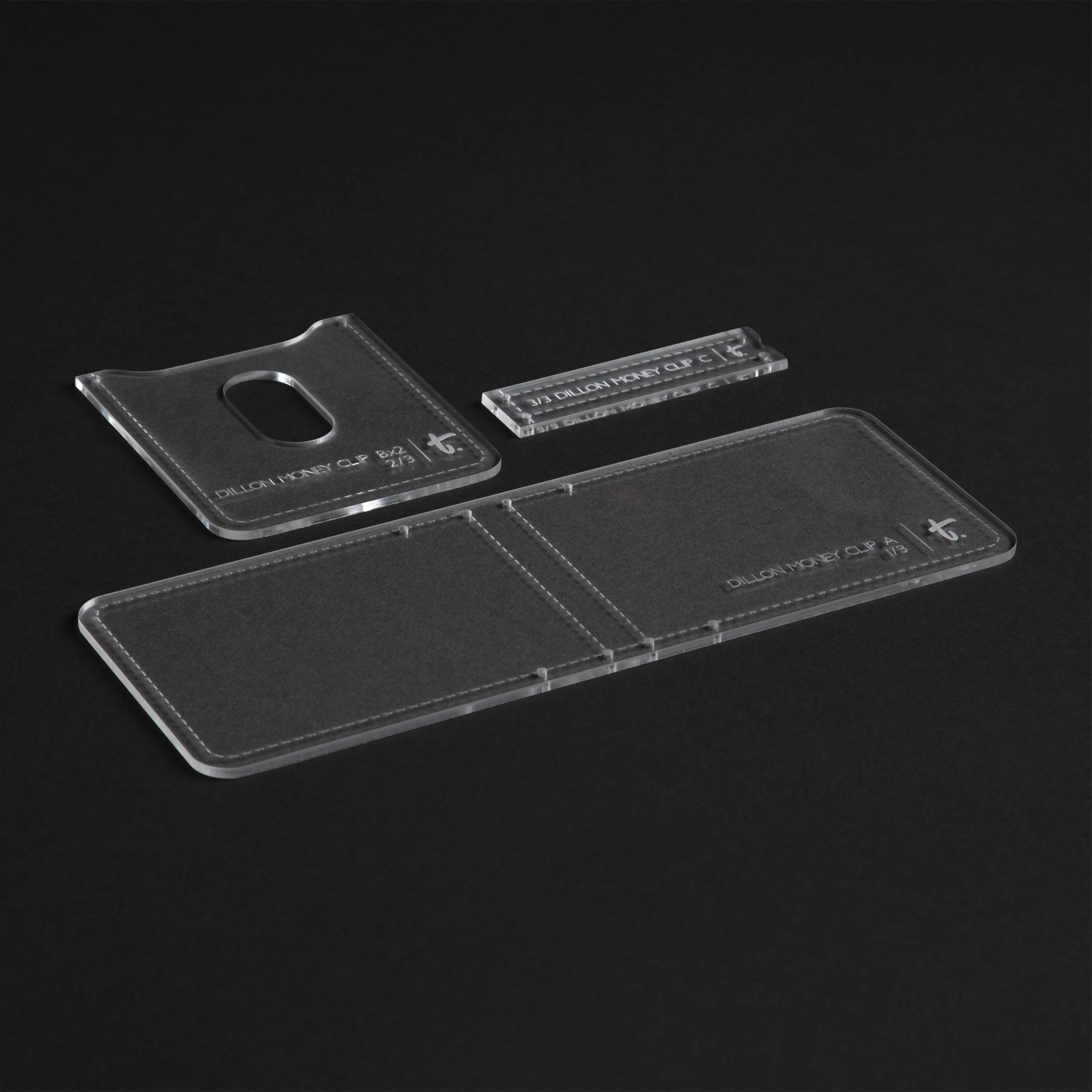 Dillon Money Clip Acrylic Template - Image 4