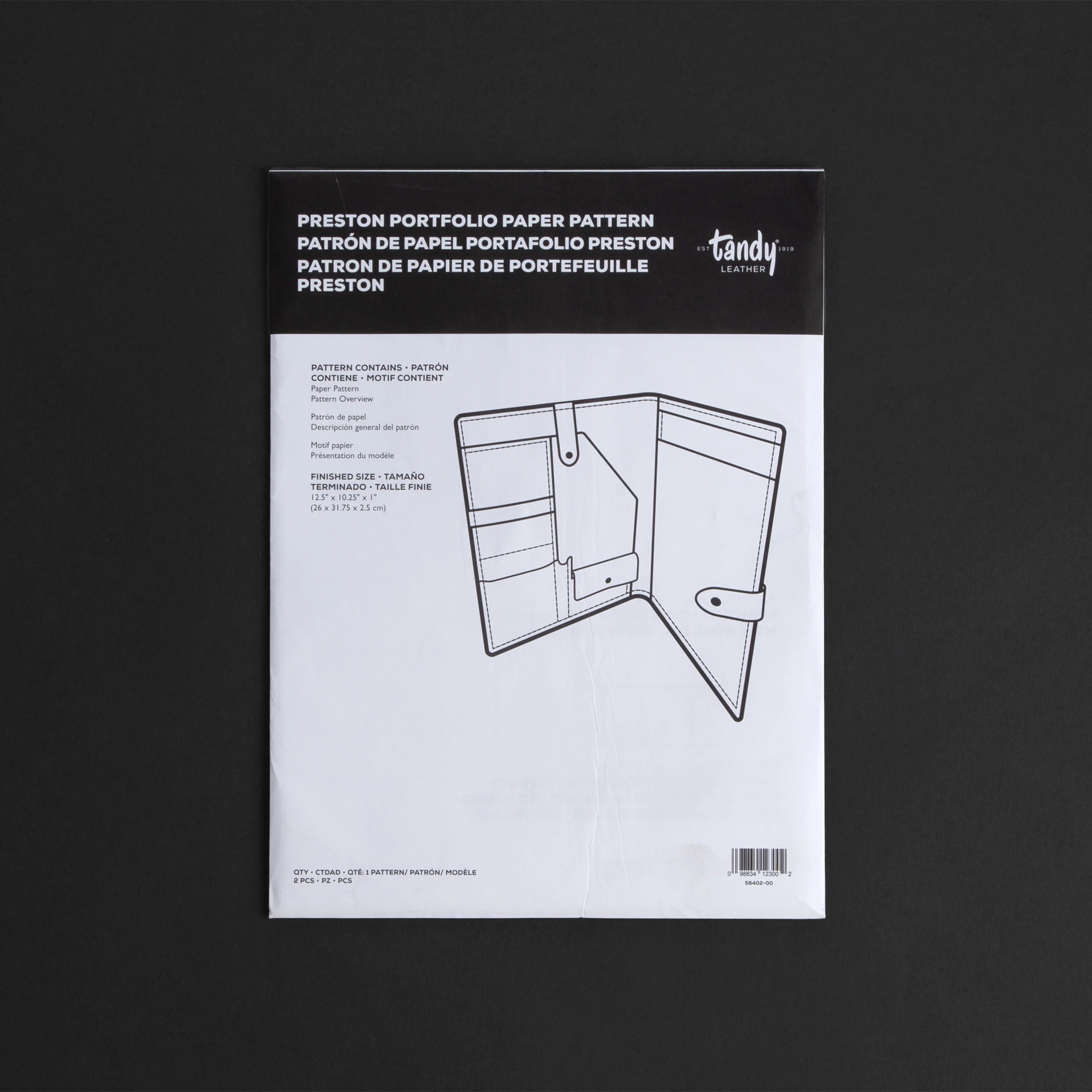 Preston Portfolio Paper Pattern - Image 3