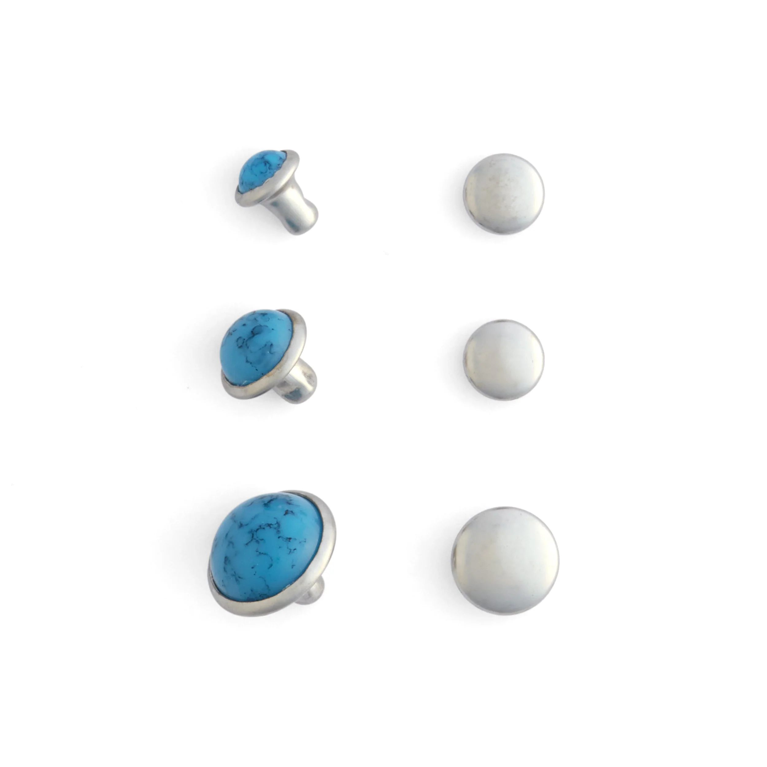 Synthetic Stone Rivets Dome 10 Pack - Image 3