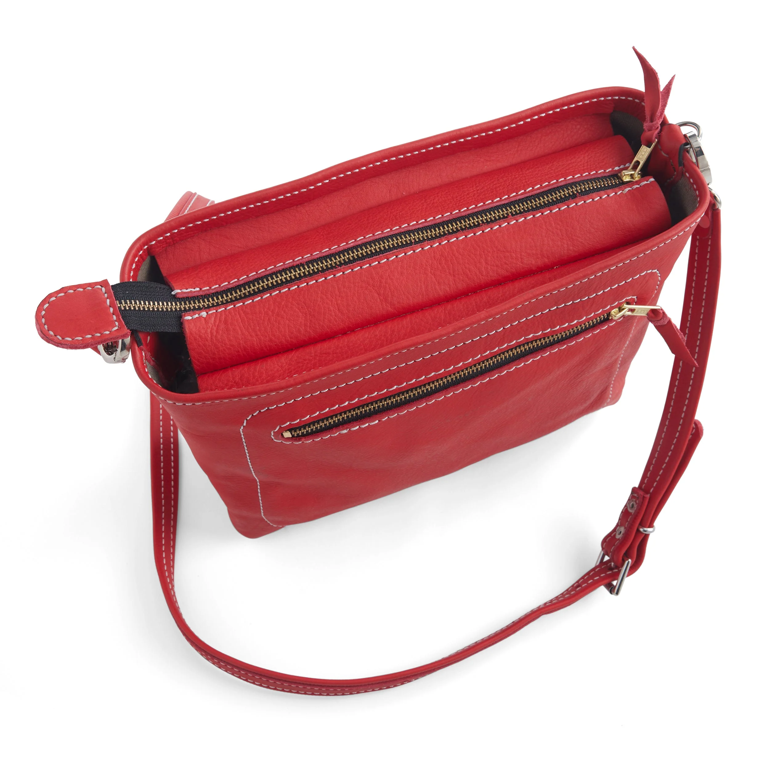 Vibrant Dyed Veg-Tan Double Shoulder - Image 10