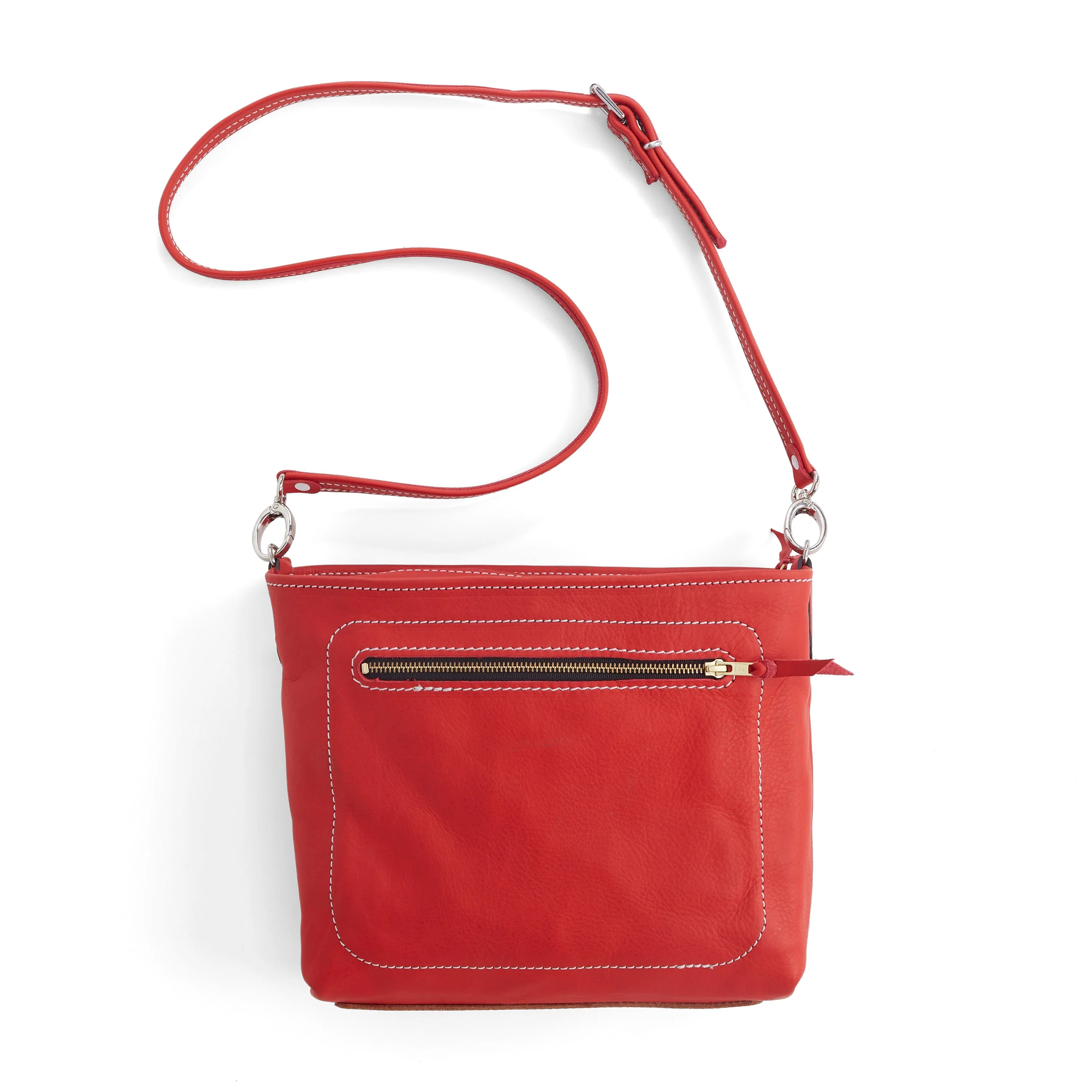 Vibrant Dyed Veg-Tan Double Shoulder - Image 8