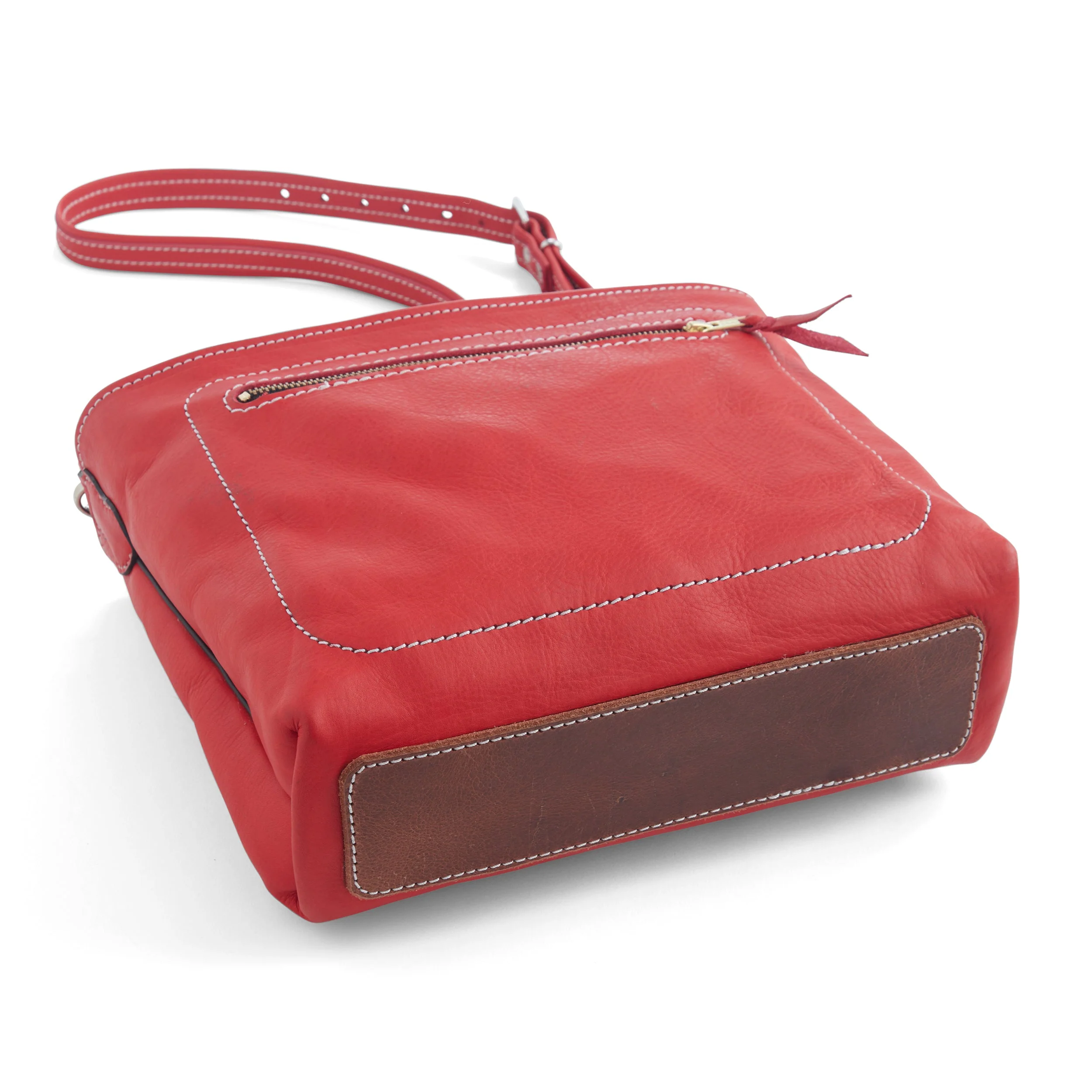 Vibrant Dyed Veg-Tan Double Shoulder - Image 9